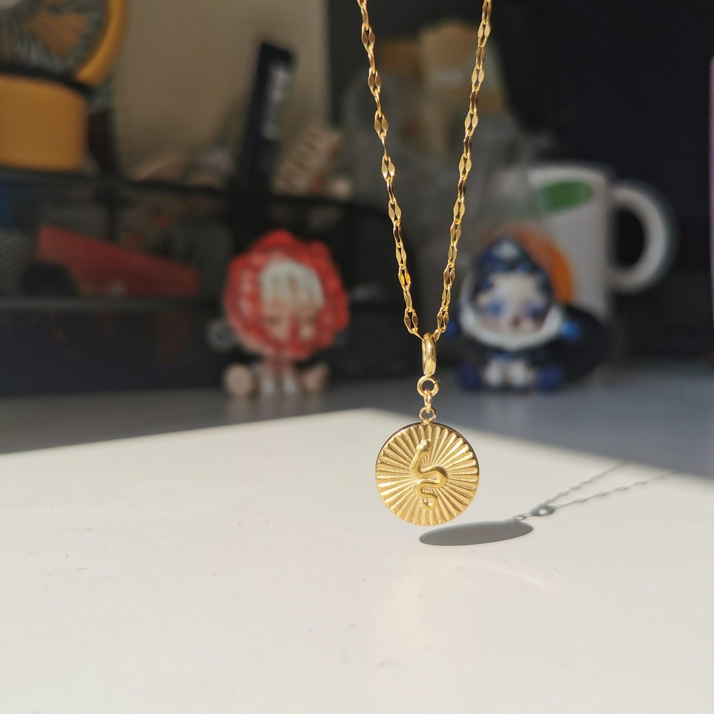 Vintage Water Drop Pendant Necklace Necklaces - The Burner Shop