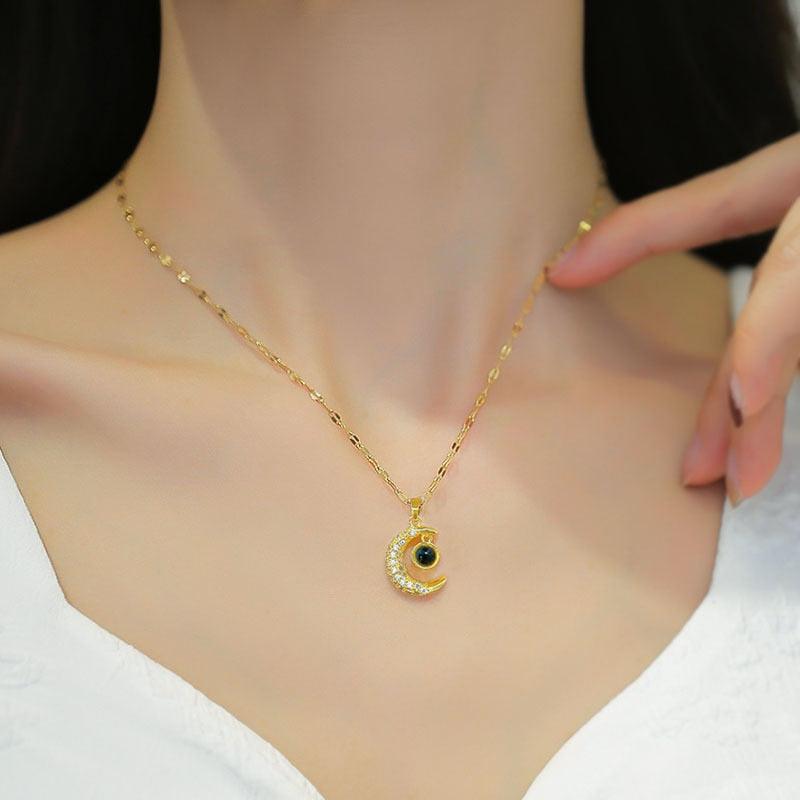 Vintage Water Drop Pendant Necklace Necklaces - The Burner Shop