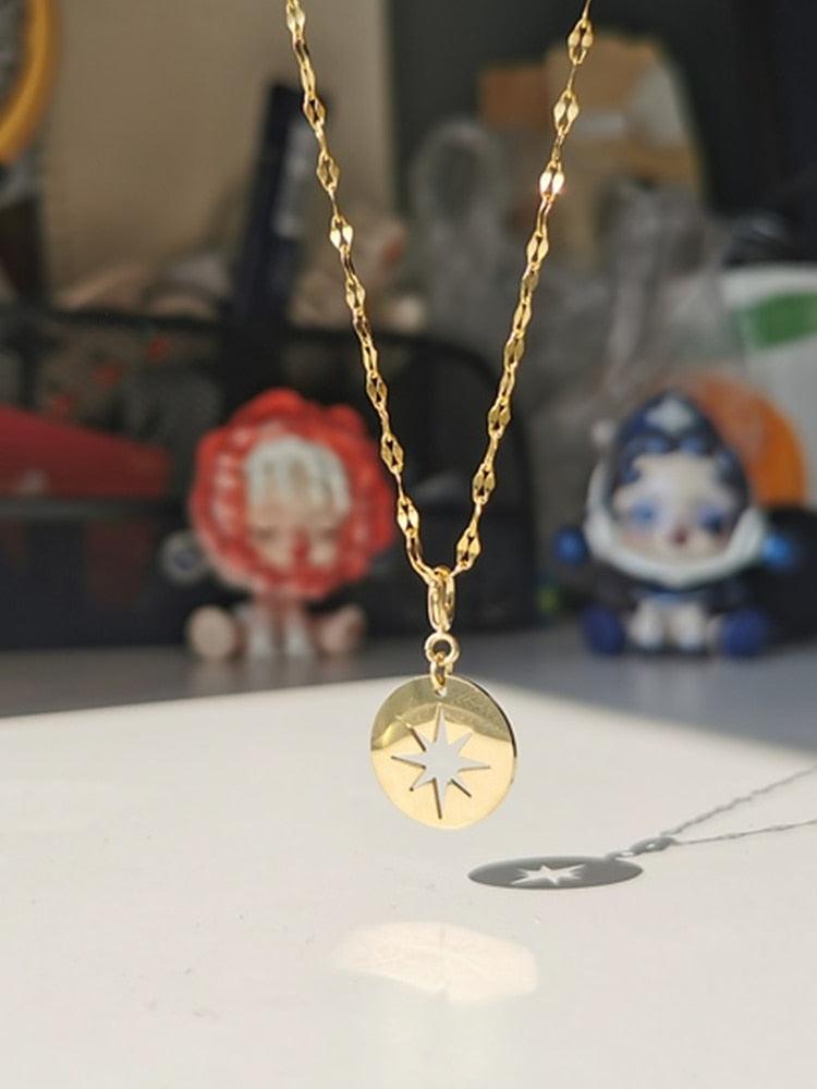 Vintage Water Drop Pendant Necklace Necklaces - The Burner Shop