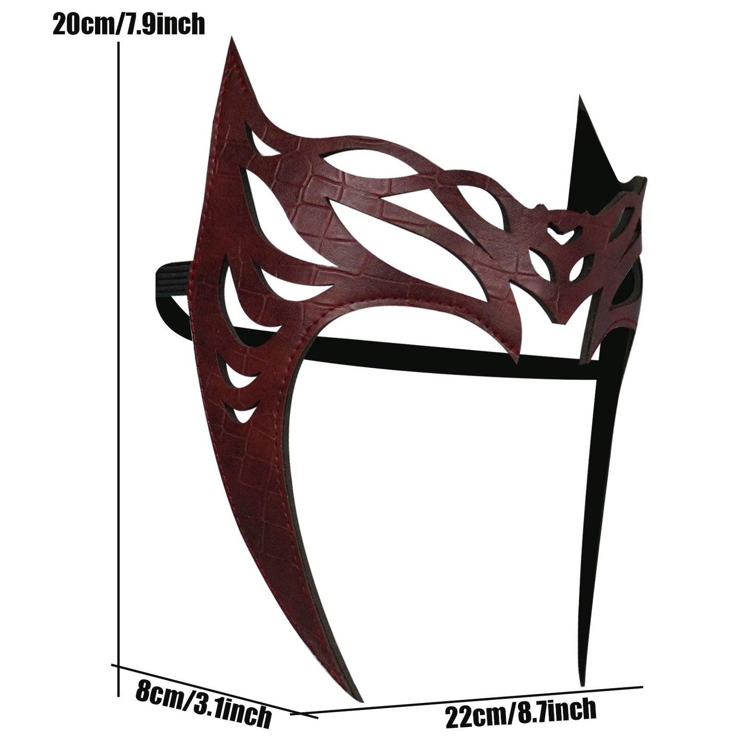 Wanda the Scarlet Witch Head Piece Headpiece - The Burner Shop