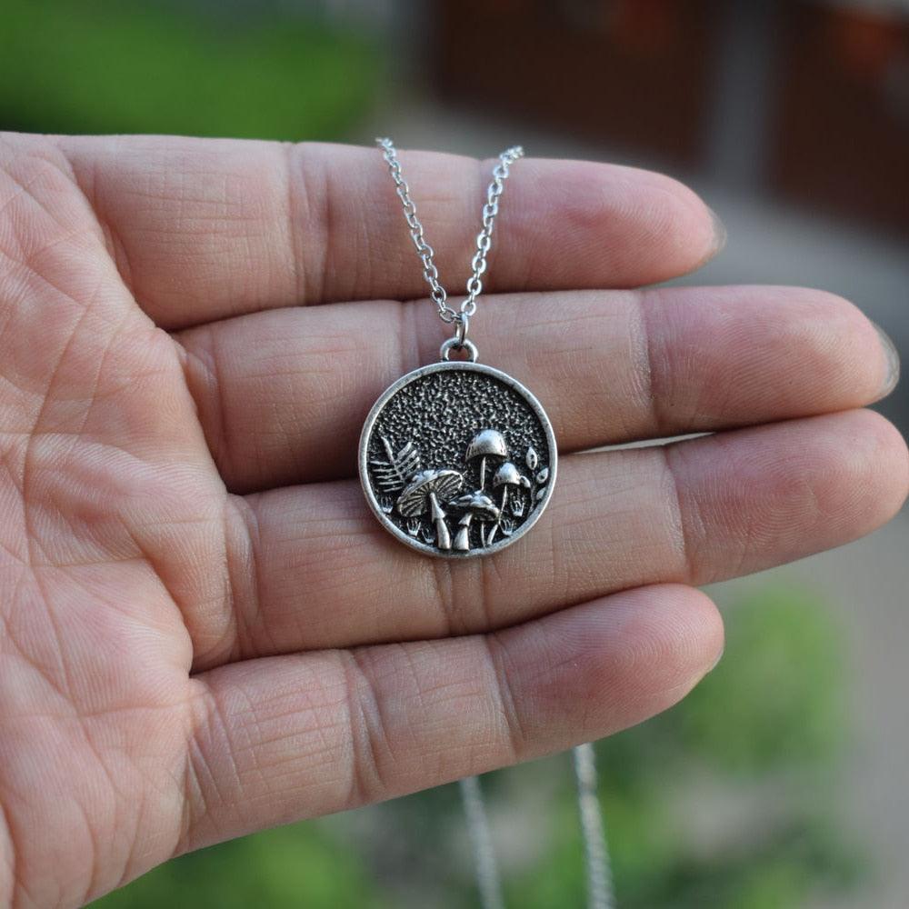 Witchy Nature Pendant Necklace Necklaces - The Burner Shop