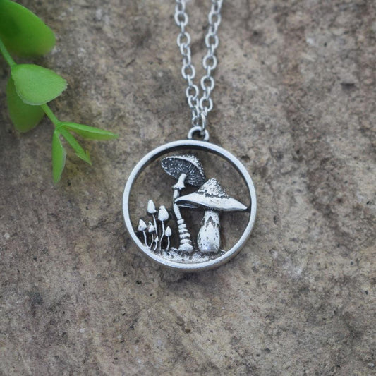 Witchy Nature Pendant Necklace Necklaces - The Burner Shop