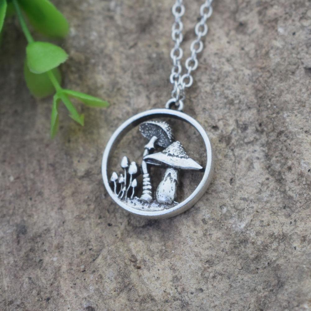 Witchy Nature Pendant Necklace Necklaces - The Burner Shop