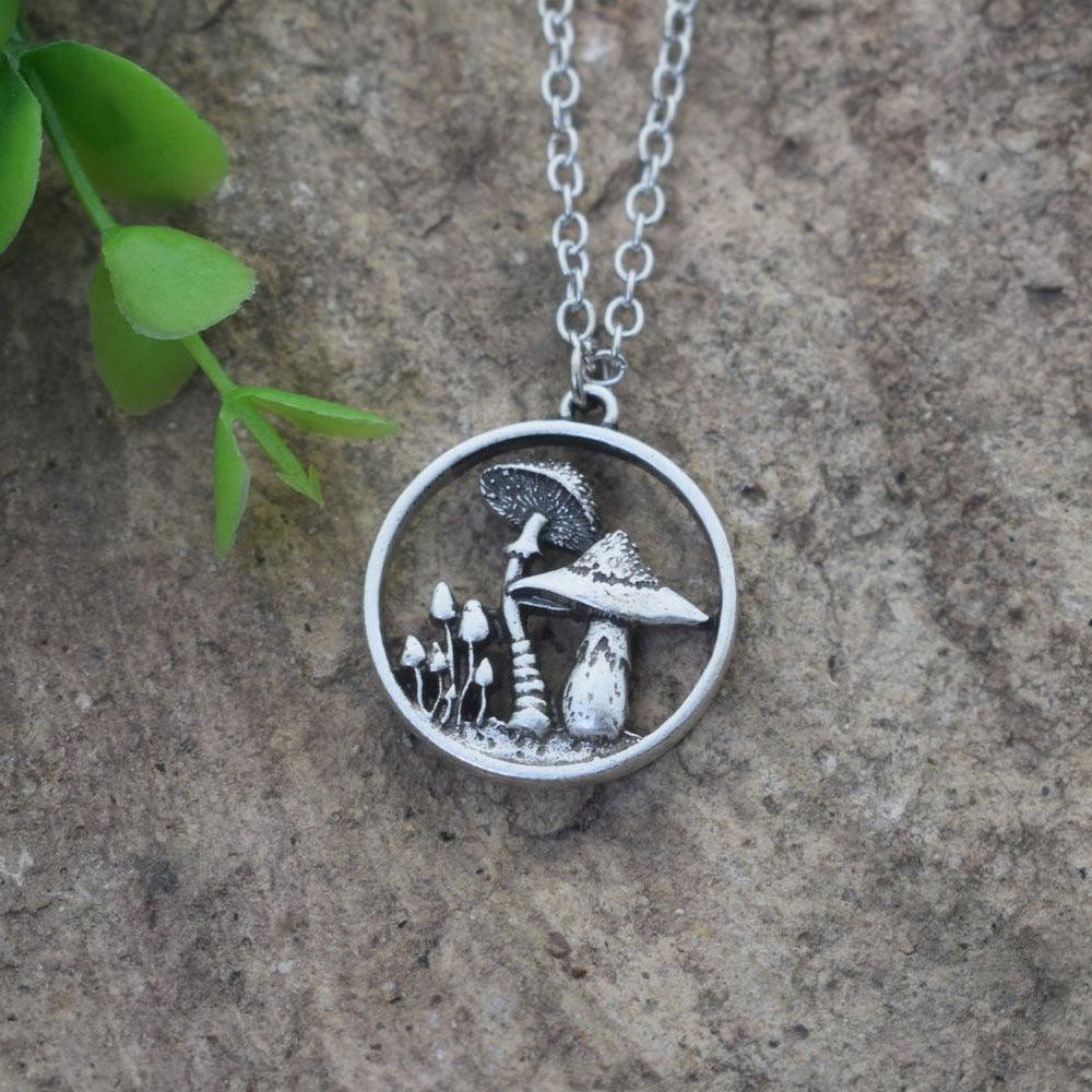 Witchy Nature Pendant Necklace Necklaces - The Burner Shop
