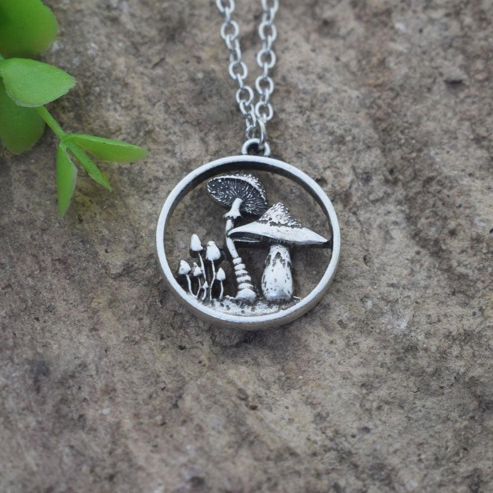 Witchy Nature Pendant Necklace Necklaces - The Burner Shop