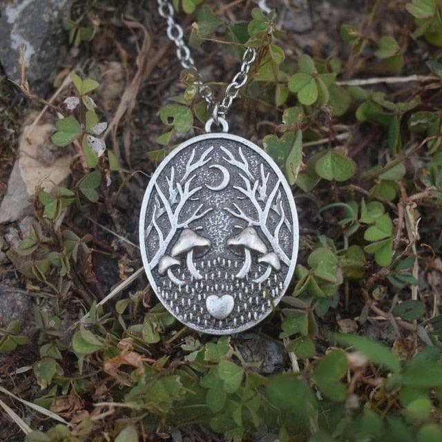 Witchy Nature Pendant Necklace Necklaces - The Burner Shop