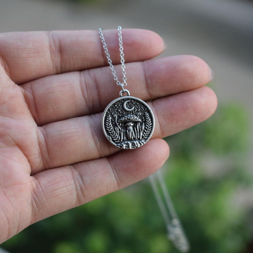 Witchy Nature Pendant Necklace Necklaces - The Burner Shop