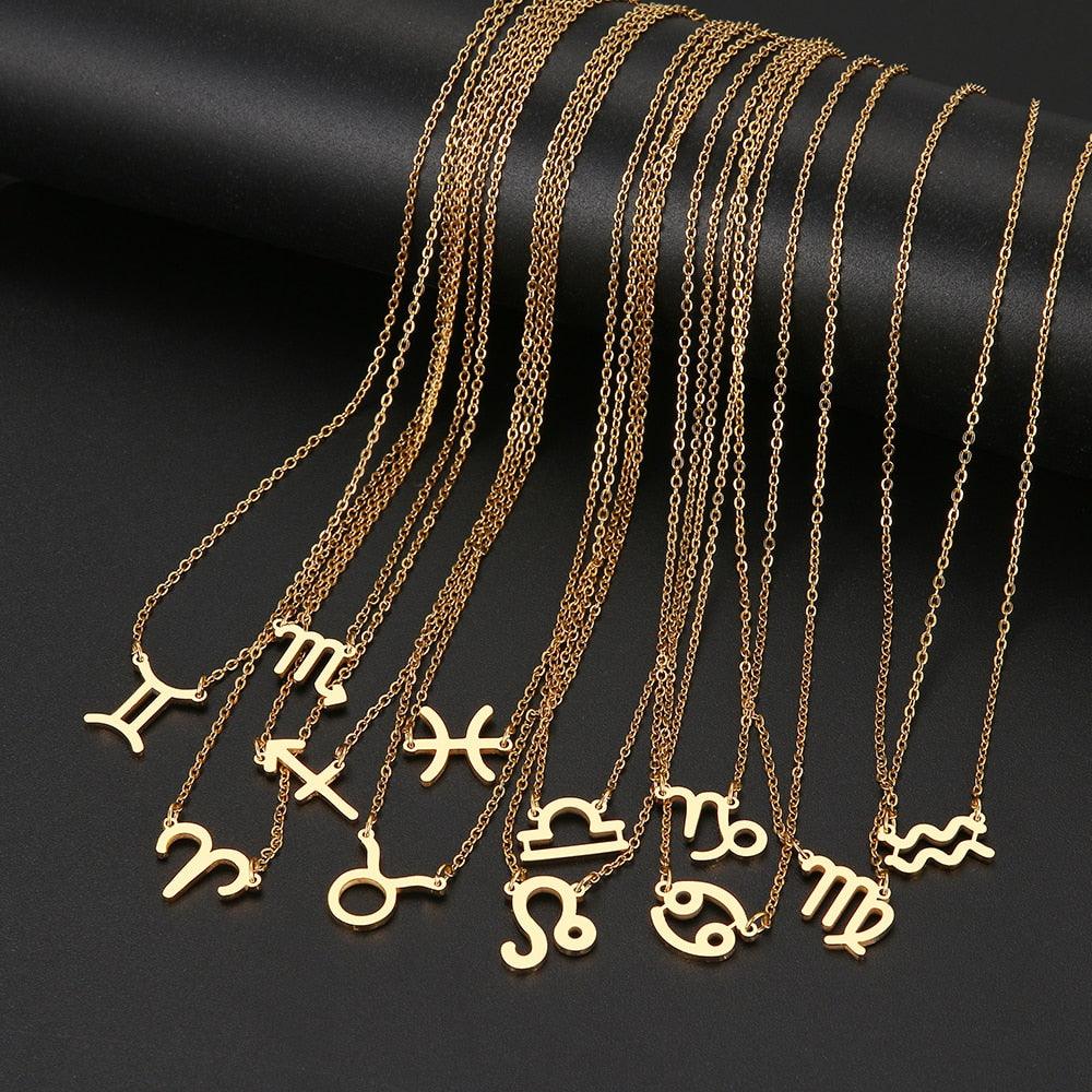 Zodiac Necklaces Necklaces - The Burner Shop
