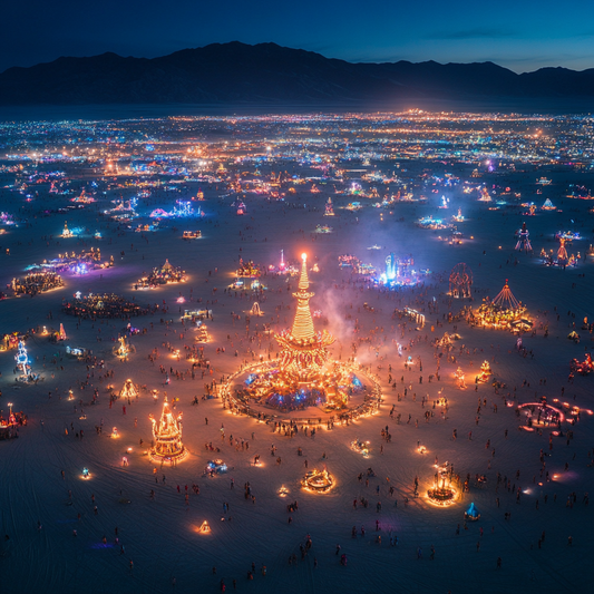 The Guide to 10 Principles of Burning Man Festival