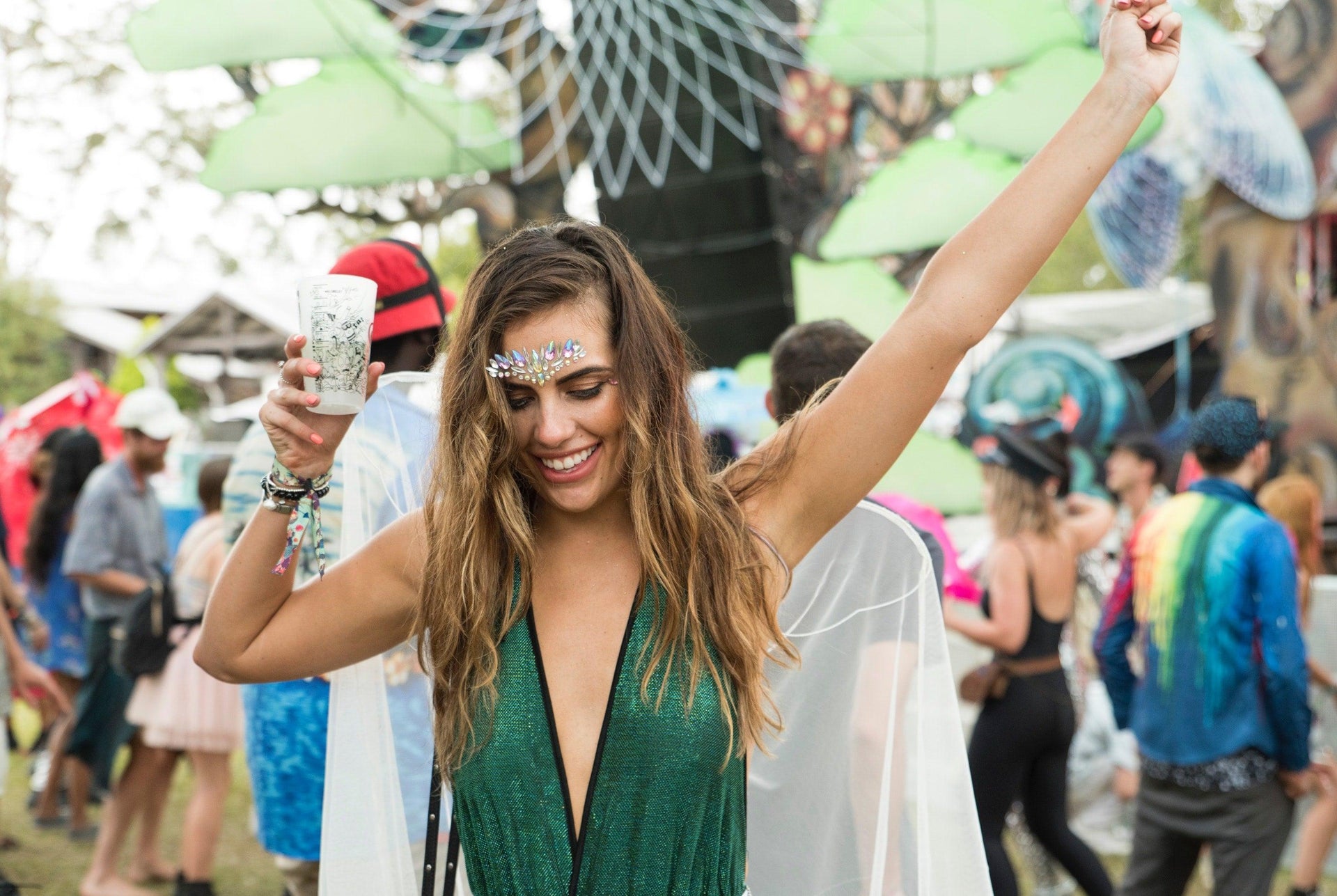 dresses for music festivals Starry Mesh Black Dress for Music Festivals