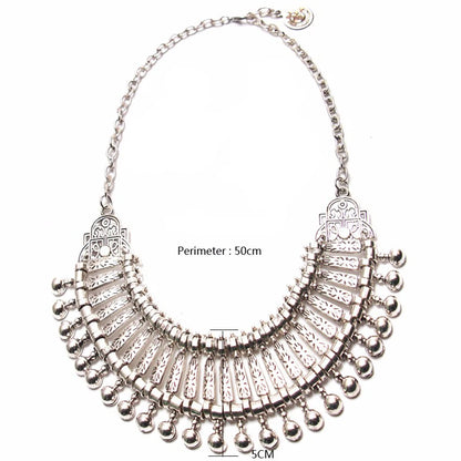 Vintage Boho Coin Necklace