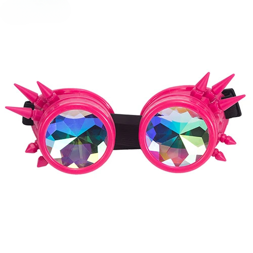 Spike Kaleidoscope Rainbow Goggles