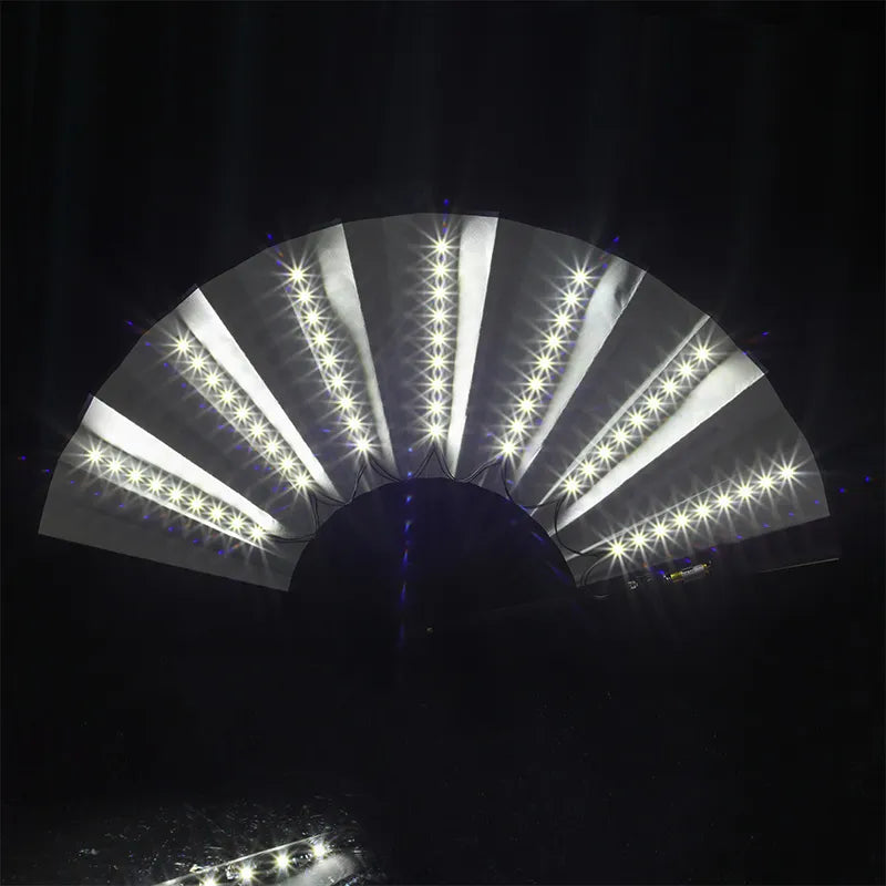 LED Glow Folding Fan – The Burner Shop
