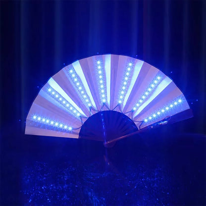 LED Glow Folding Fan
