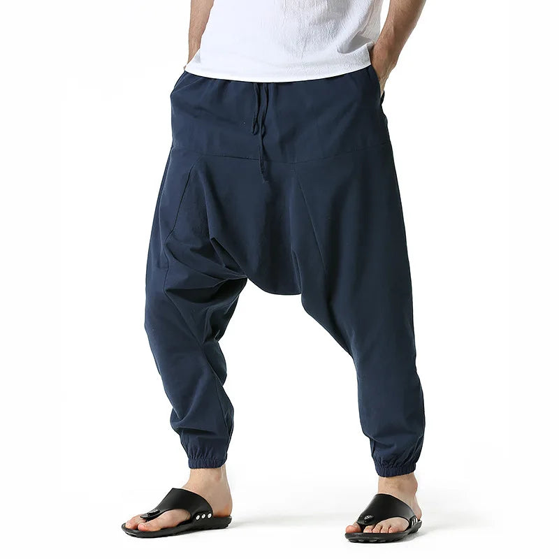 Baggy Cotton Harem Pants