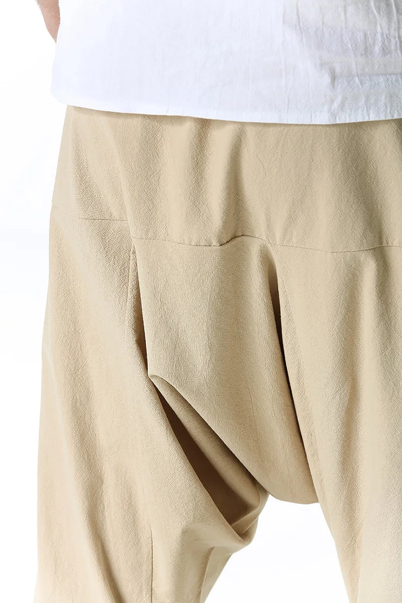 Baggy Cotton Harem Pants