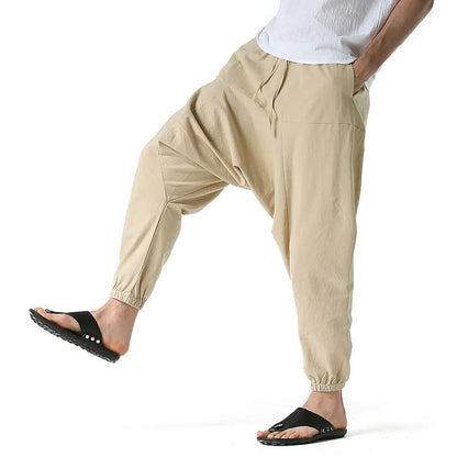 Baggy Cotton Harem Pants
