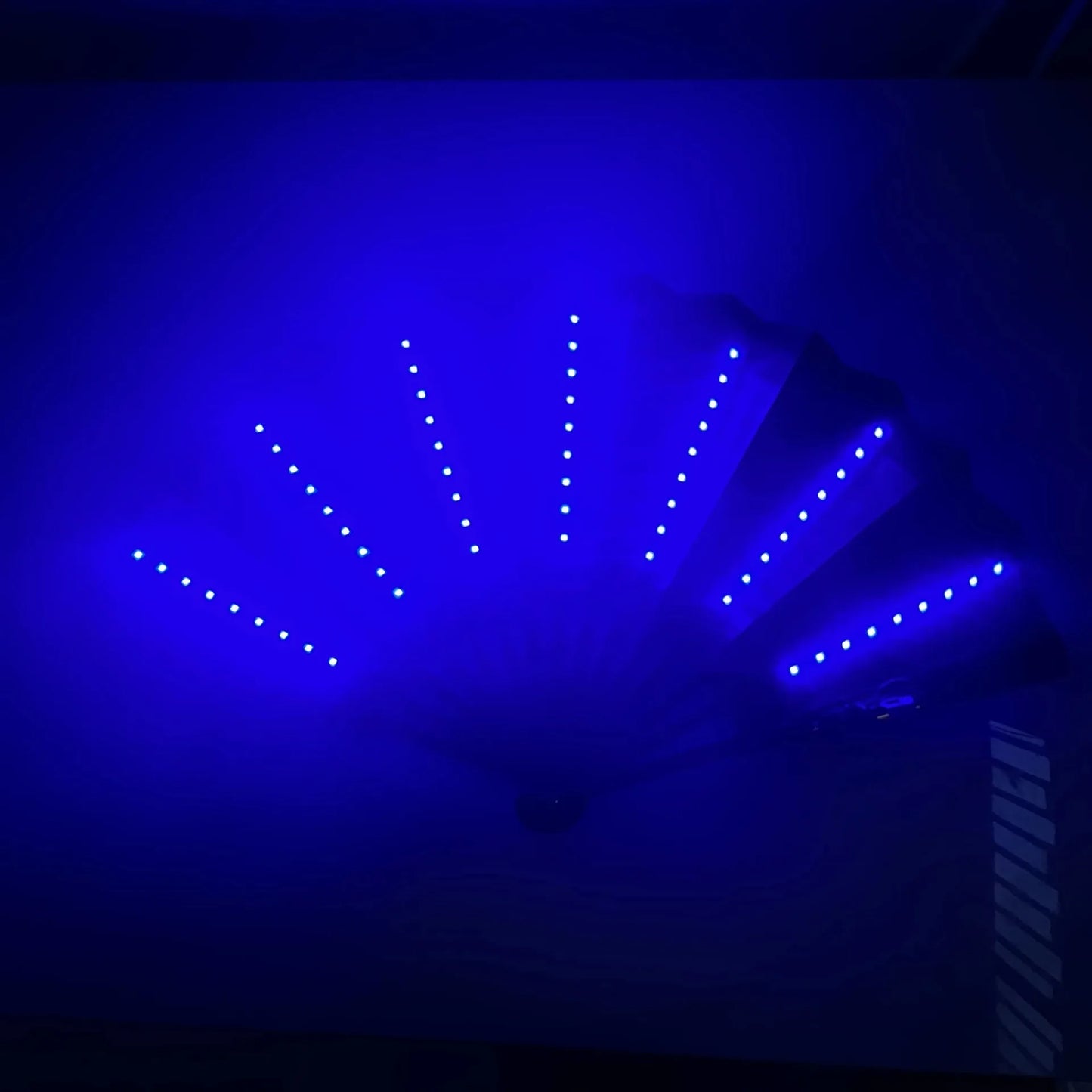 LED Glow Folding Fan