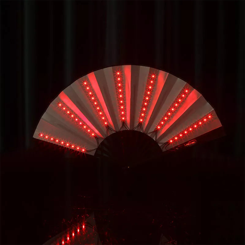 LED Glow Folding Fan