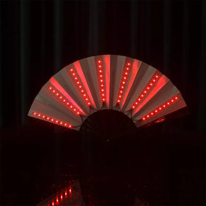 LED Glow Folding Fan