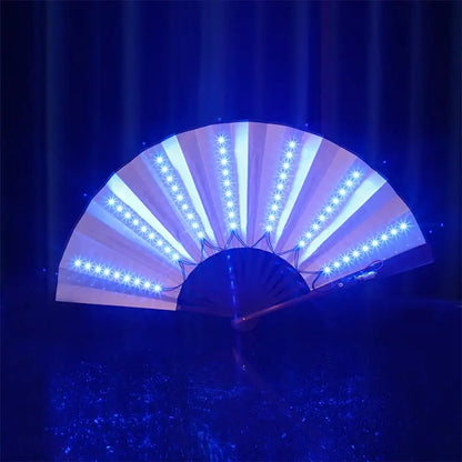 LED Glow Folding Fan