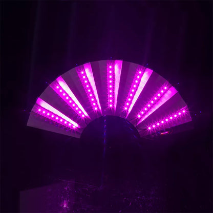 LED Glow Folding Fan