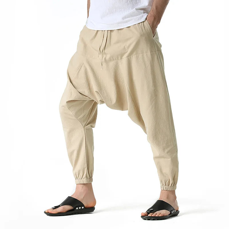 Baggy Cotton Harem Pants