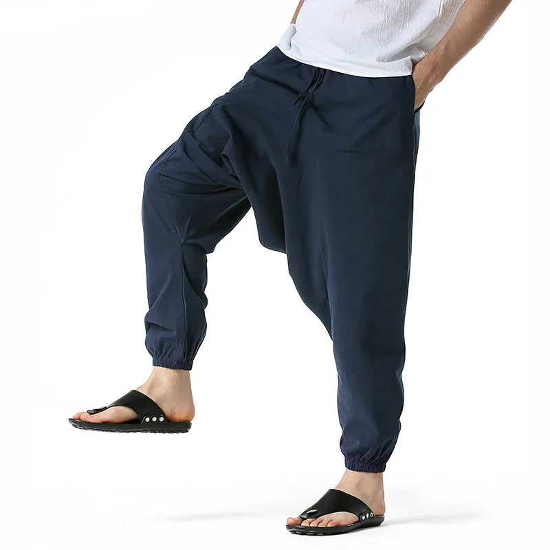 Baggy Cotton Harem Pants