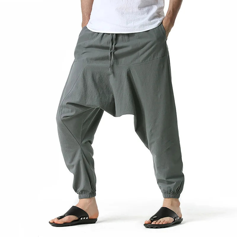 Baggy Cotton Harem Pants
