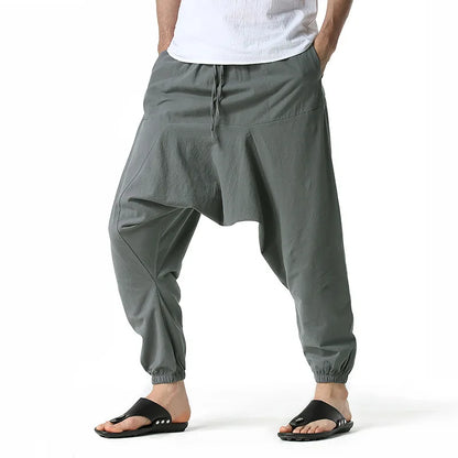 Baggy Cotton Harem Pants