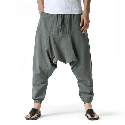 Baggy Cotton Harem Pants