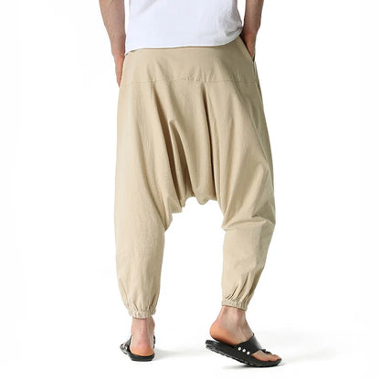 Baggy Cotton Harem Pants