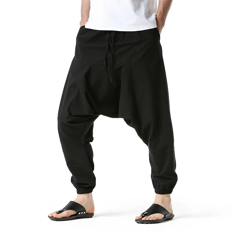 Baggy Cotton Harem Pants