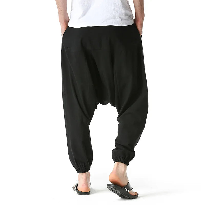 Baggy Cotton Harem Pants