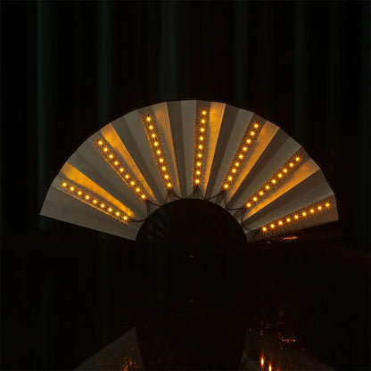 LED Glow Folding Fan