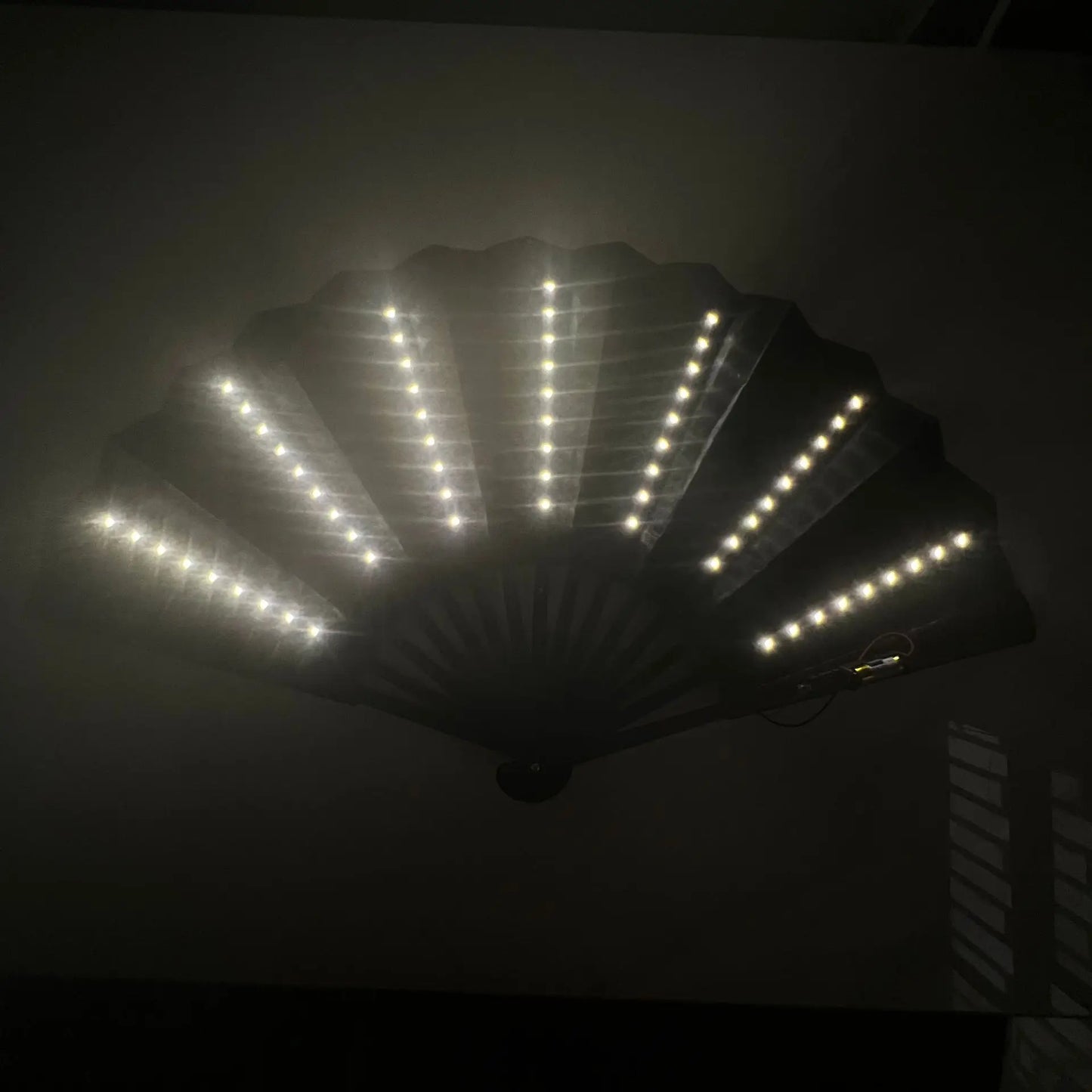 LED Glow Folding Fan