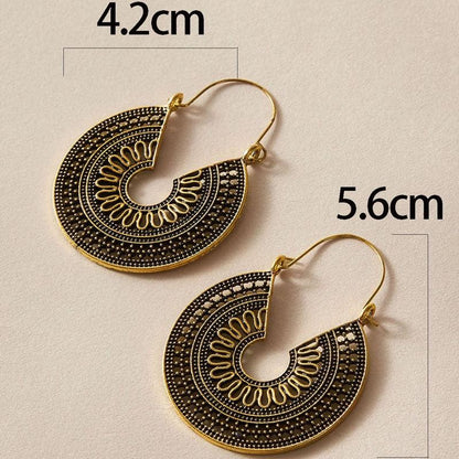 Bohemian Drop Dangle Earrings Earrings - The Burner Shop
