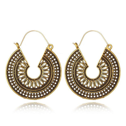 Bohemian Drop Dangle Earrings Earrings - The Burner Shop