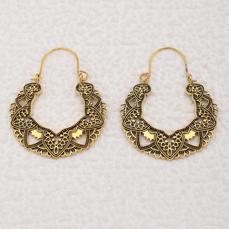 Bohemian Drop Dangle Earrings Earrings - The Burner Shop