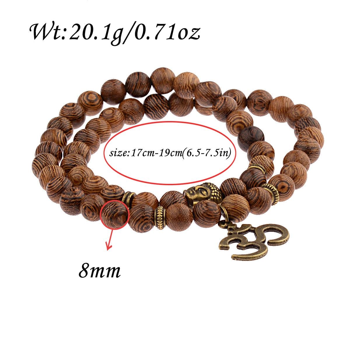 Boho Buddha Bead Bracelet Bracelets - The Burner Shop