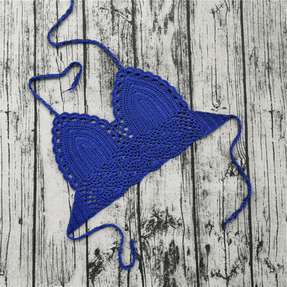 Boho Chic Crochet Lace Knit Cami Tops - The Burner Shop