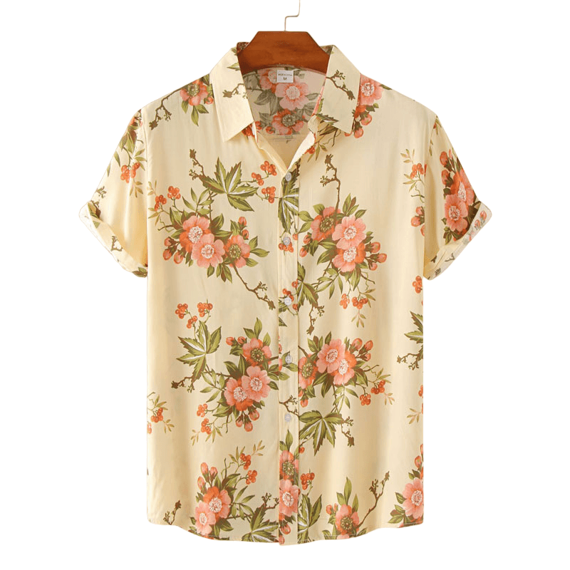 Boho Chic Floral Shirts Shirts - The Burner Shop