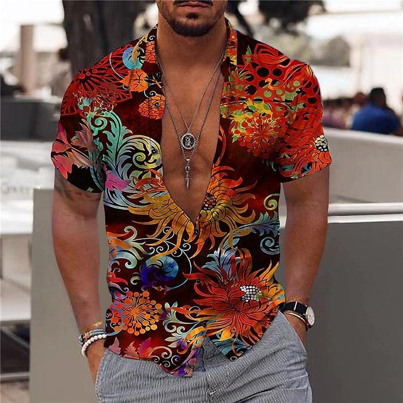 Boho Chic Tropical Shirts Shirts - The Burner Shop