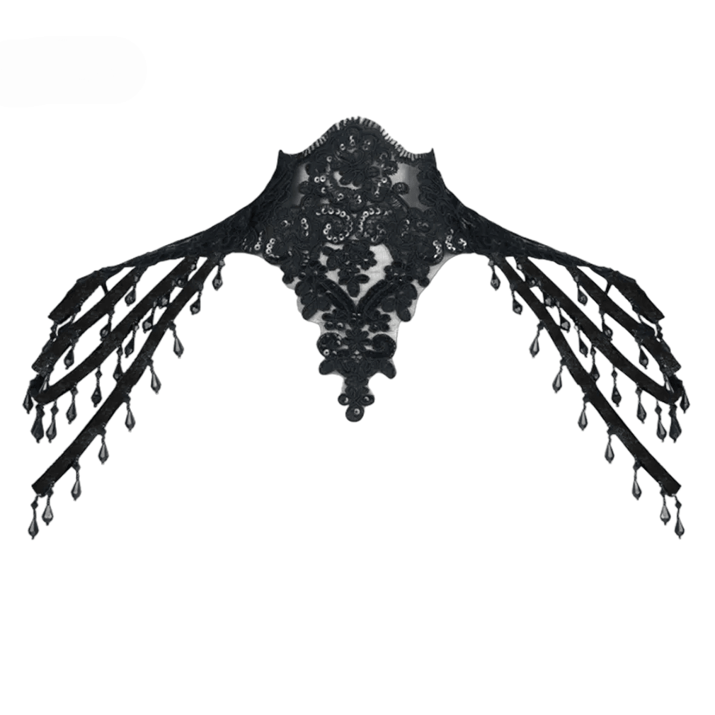 Charming Gothic High Neck Shoulder Jewelry Body Jewelry - The Burner Shop