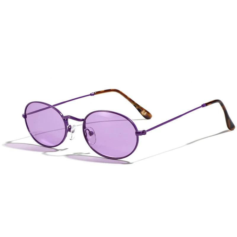 Chic Retro Oval Sunglasses Sunglasses - The Burner Shop