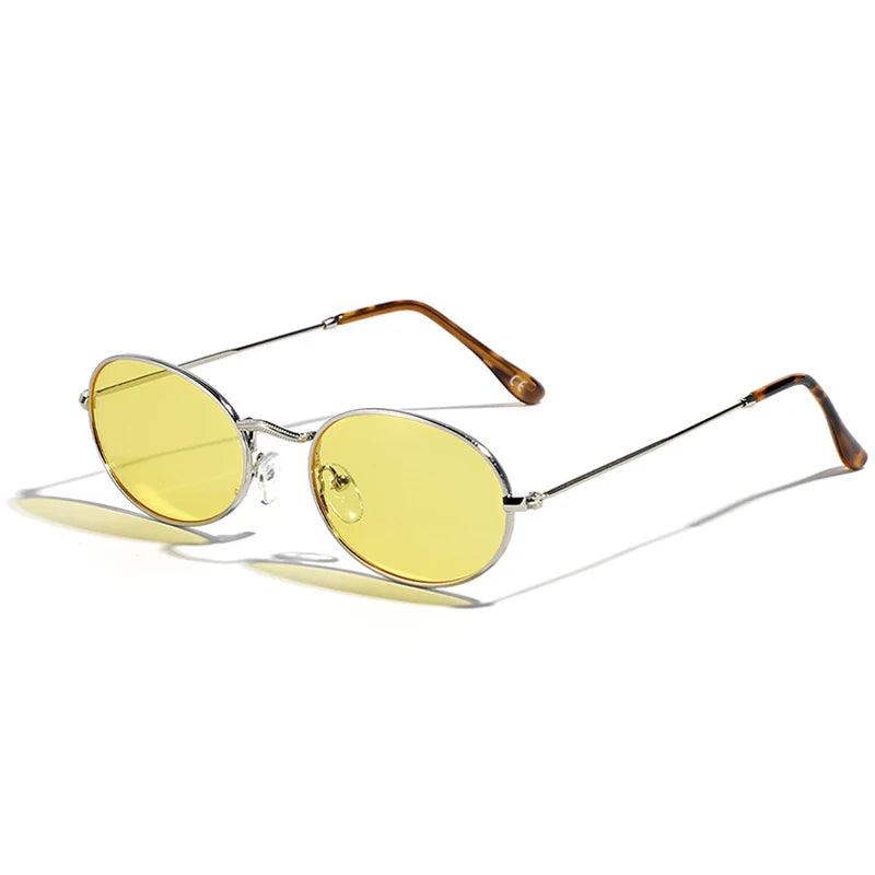 Chic Retro Oval Sunglasses Sunglasses - The Burner Shop