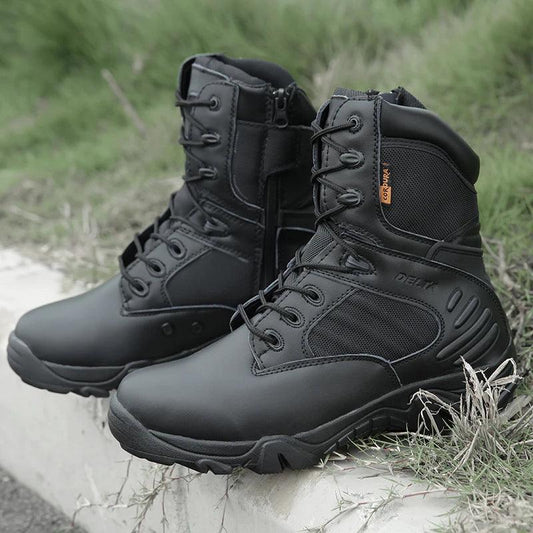 Combat Ankle Boots Boots - The Burner Shop