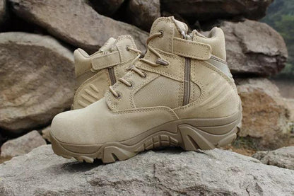 Combat Ankle Boots Boots - The Burner Shop