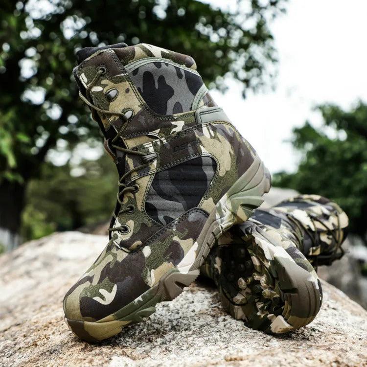 Combat Ankle Boots Boots - The Burner Shop
