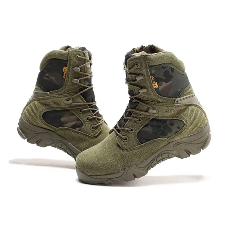 Combat Ankle Boots Boots - The Burner Shop